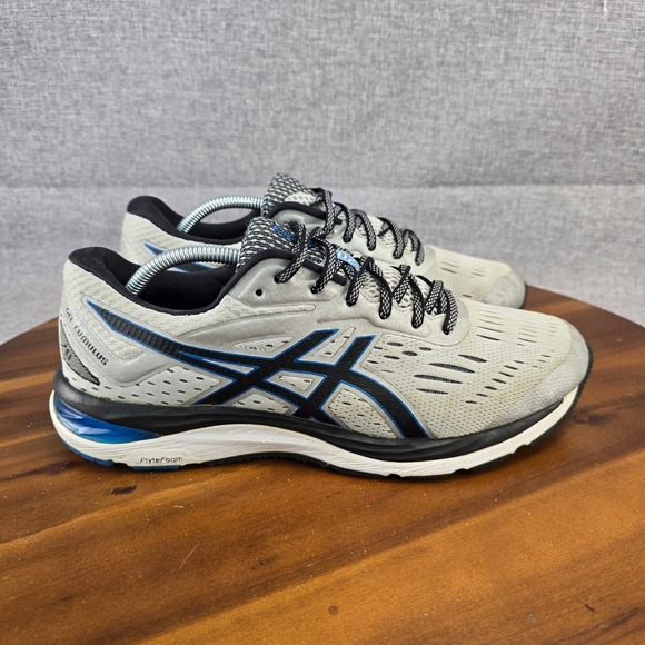 Asics Other - ASICS Gel Cumulus 20 Wide Mens Running Shoes Gray Blue Athletic Sneakers Sz 10.5